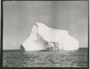 Image of Iceberg- Formation resembling the Sphinx